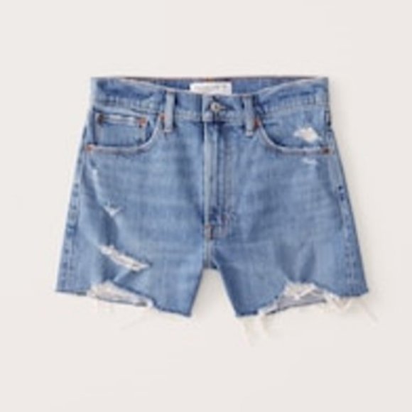 High Rise 4 Inch Mom Short - Picture 2 of 3